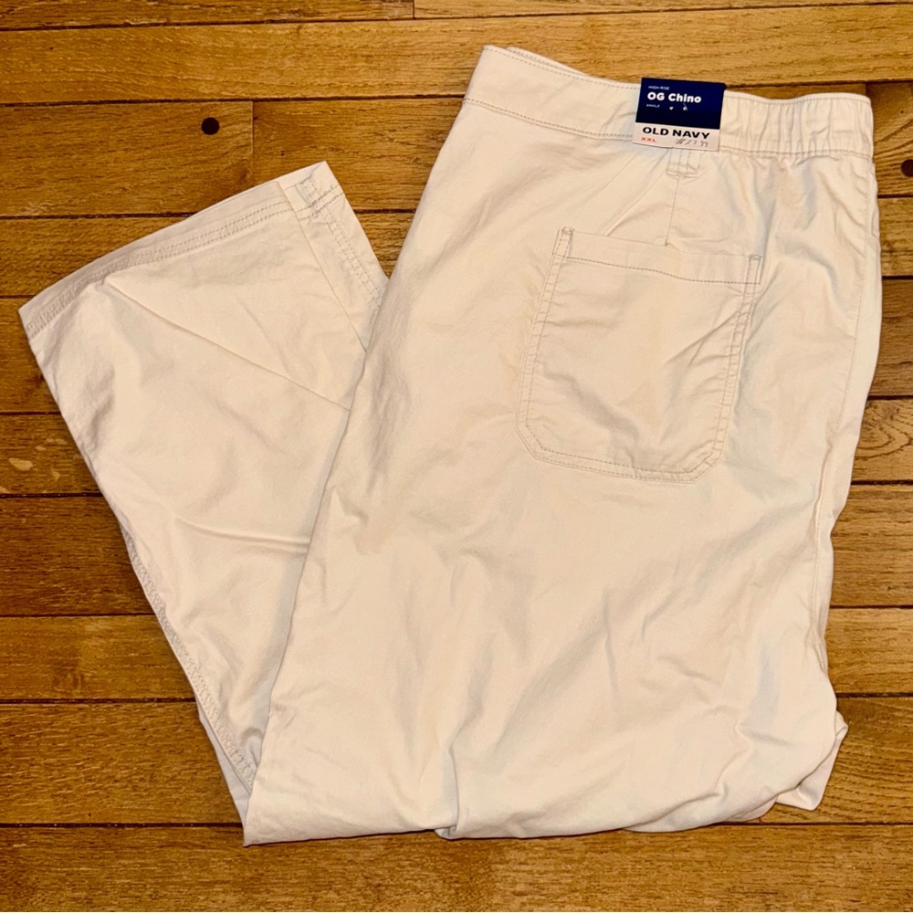 Old Navy High Rise OG Chino Ankle Pants - NWT!